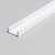 Profilo led alluminio da superficie Begton 12 - bianco