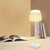 Lampada da Tavolo Ricaricabile 4W CCT - Bianca