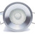 Puntoluce da incasso 1W silver