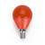 Lampadina Led colorata 4W E14 arancio