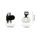 Faro led COB 20W Stagno IP65 bianco naturale con sensore movimento