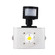 Faro led COB 30W Stagno IP65 bianco naturale con sensore movimento