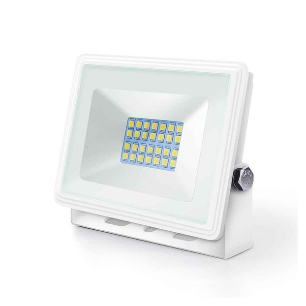 Faro led 20W Stagno IP65 bianco