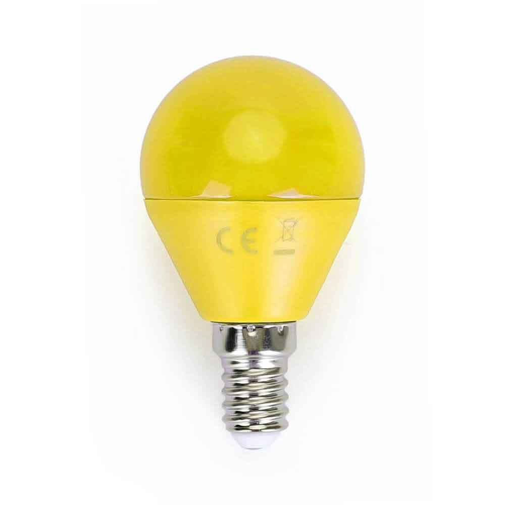 Lampadina Led E14 4W Gialla
