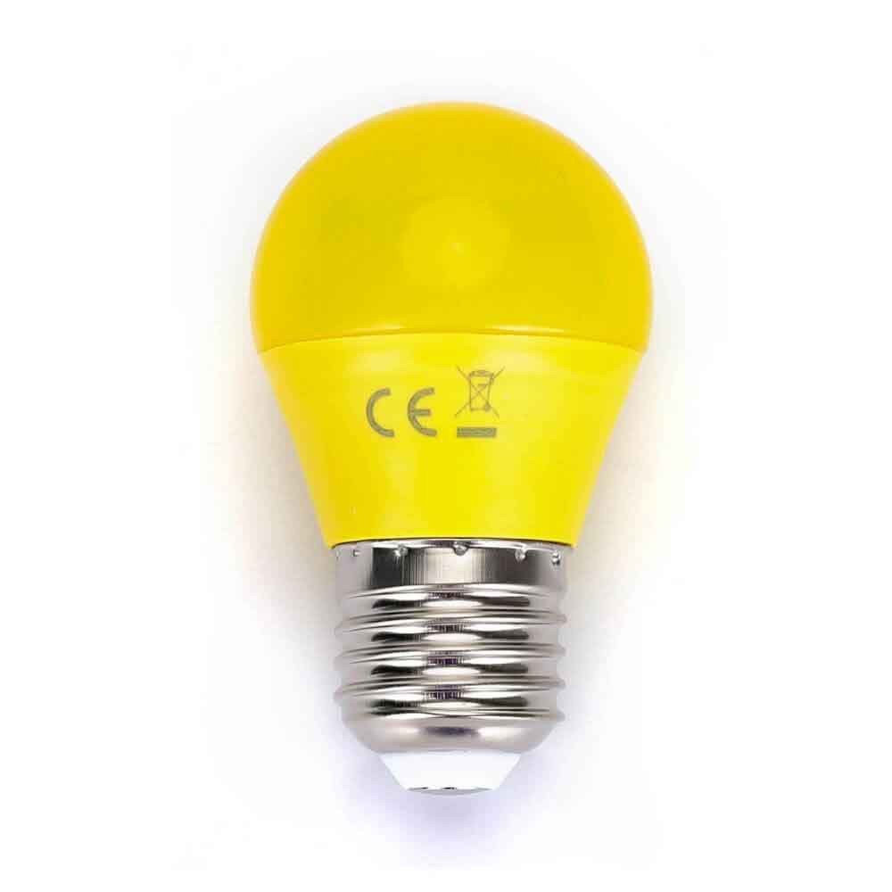 Lampadina Led E27 4W Gialla
