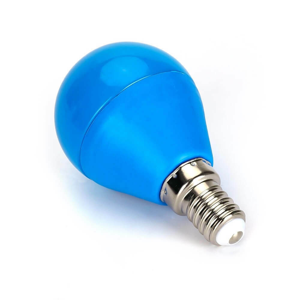 Lampadina Led E14 4W Blu