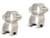 Leupold 2-Piece Rifleman Detachable Weaver-Style See-Thru Aluminum Rings 1" High Silver