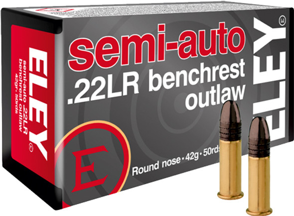22LR 42GR 50RD 100BX/CSELEY OUTLAW SEMIAUTO BENCHREST 