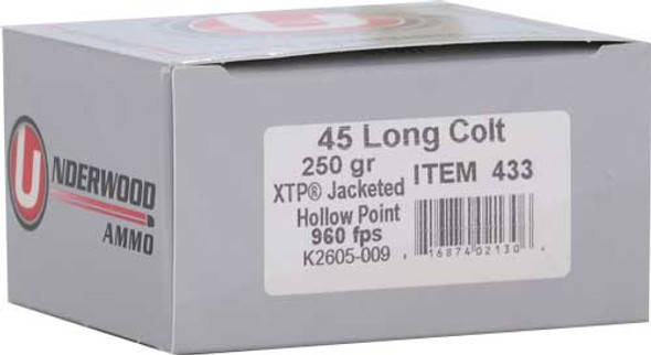 XTP JHP 20RD 10BX/CSUNDERWOOD 45 LC 250GR 