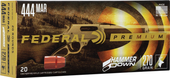 MARLIN 270GR JSP 20RD 10BX/CSFEDERAL HAMMER DOWN 444 