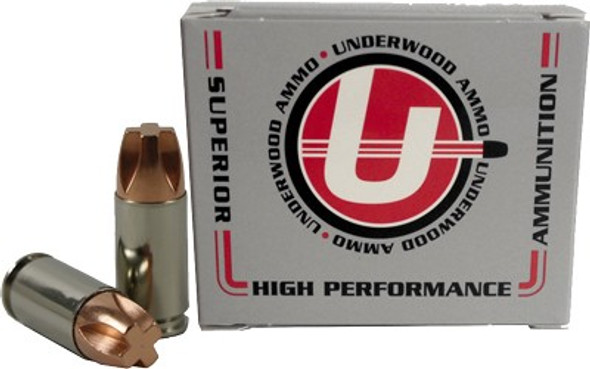 XTREME PENETRATOR 20RD 10BX/CSUNDERWOOD 9MM LUGER +P 115GR 