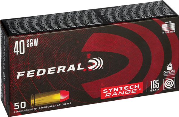 SYNTHETIC JACKET 50RD 10BX/CSFEDERAL AE 40 SW 165GR TOTAL 