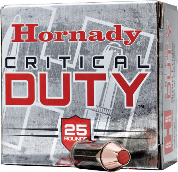 LUGER 135GR 25RD 10BX/CSHORNADY CRITICAL DUTY 9MM 