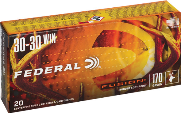FUSION 20RD 10BX/CSFEDERAL FUSION 30-30 WIN 170GR 