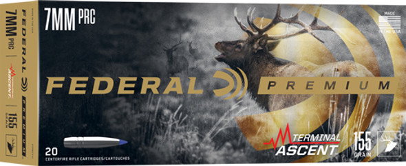 TERMINAL ASCENT 20RD 10BX/CSFEDERAL AE 7MM PRC 155GR 