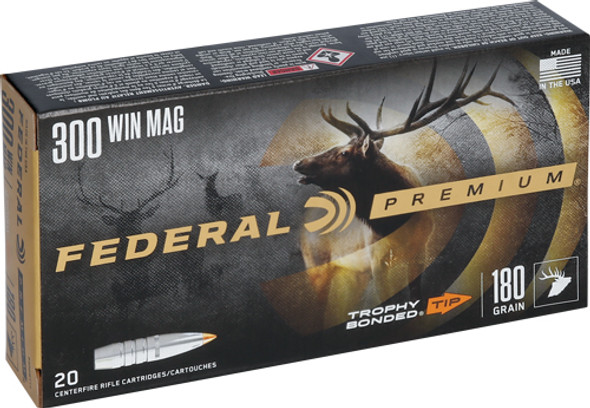 TROPHY POLY TIP 20RD 10BX/CSFEDERAL 300 WIN MAG 180GR 