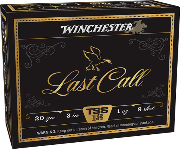 3" 1OZ #9 10RD 10BX/CSWINCHESTER LAST CALL TSS 20GA 