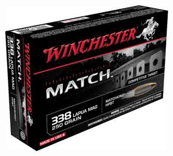 MAG 250GR MATCH 20RD 10BX/CSWINCHESTER SUPREME 338 LAPUA 
