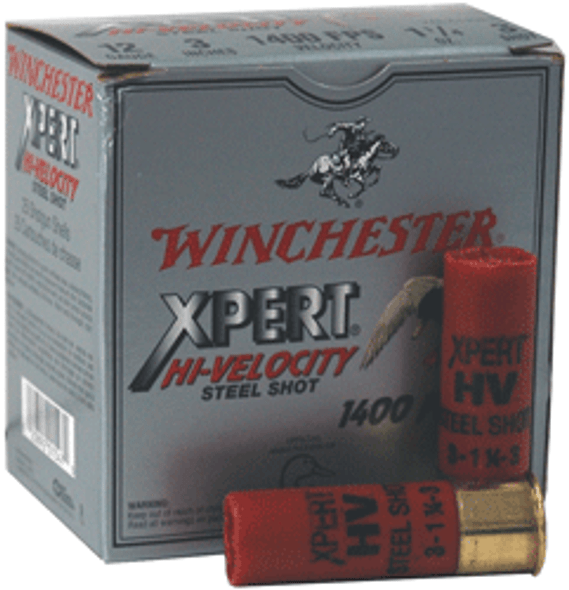 1-1/16OZ #4 1500FPS 25RD 10B/CWINCHESTER XPERT 12GA 2.75" 