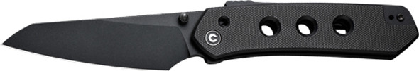BLACK G-10/BLACK NITRO V BLADECIVIVI KNIFE VISION FG 3.54" 