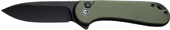 " OD GREEN G10/BLK STONEWASHCIVIVI KNIFE ELEMENTUM II 2.96 