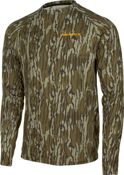 MO BOTTOMLAND X-LARGEMUDDY BASE LAYER CREW TOP 