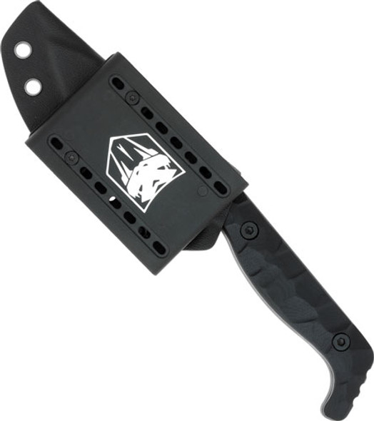 BLACK D2 STEEL W/KYDEX SHEATHCOBRATEC KINGPIN 4" FIXED BLD 