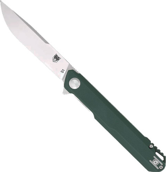 GREEN D2 STEEL W/CLIPCOBRATEC MONARCH 3.5" FOLDER 