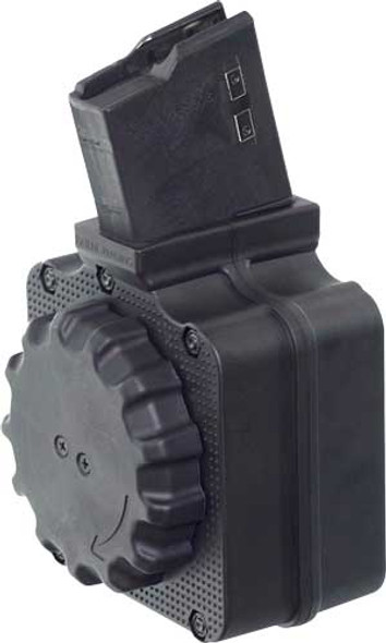 50RD DRUM BLK POLYMERPRO MAG MAGAZINE AR-308 308 