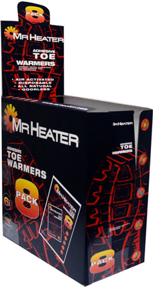 PER PACKMR.HEATER TOE WARMERS 8 PAIRS 