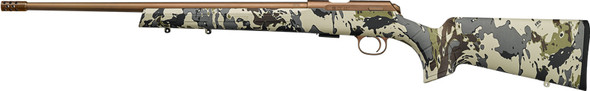 THREADED BBL. BRONZE CAMO STKCZ 457 AMERICAN HUNTER 22LR 20 