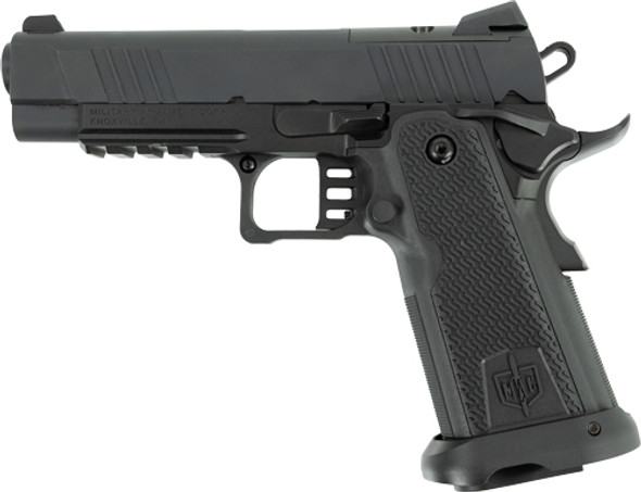 4.25" BBL 2-17RD MAGS BLACK<MAC 9 DS 9MM PISTOL 