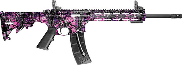 25-SH 6-POS STOCK MUDDY GIRLS&W M&P15-22 SPORT 22LR 16.5" 
