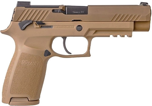 W/R2 PLATE 17RD/21RD COYOTE<SIG P320 M17 9MM 4.7" NGT SGHT 