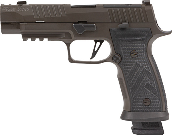 XRAY-3 10RD(3) GREY CERAKOTESIG P320 AXG LEGION 9MM 3.9" 