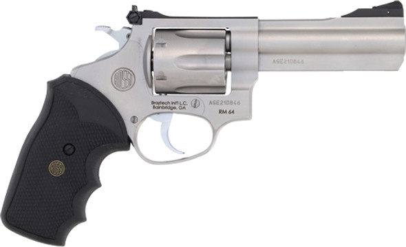 STAINLESS 6-SHOT RUBBERROSSI RM64 357MAG 4" 
