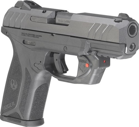 ADJ 15-SHOT BLUED W/VIRIDIANRUGER SECURITY-9 9MM LUGER 