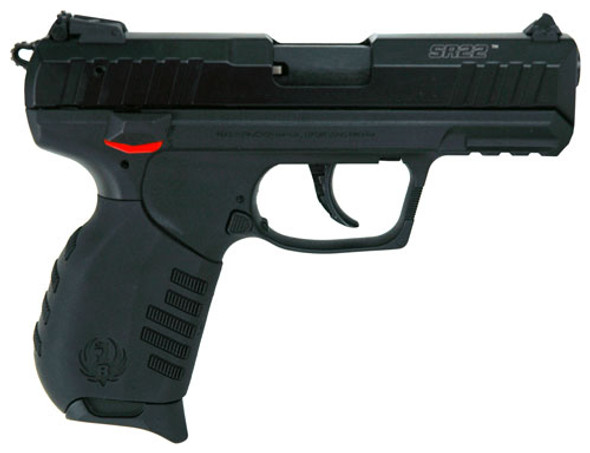 10-SHOT BLUED/BLACK POLY(TALO)RUGER SR22PB 22LR 3.5" AS 