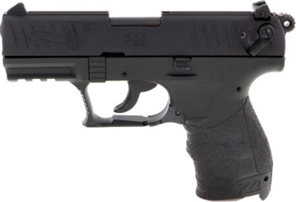10-SHOT BLACK POLYMERWALTHER P22Q 22LR 3.4" AS 