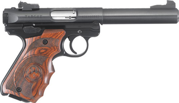5.5" BULL AS TARGET LAMINATERUGER MARK IV TARGET 22LR 