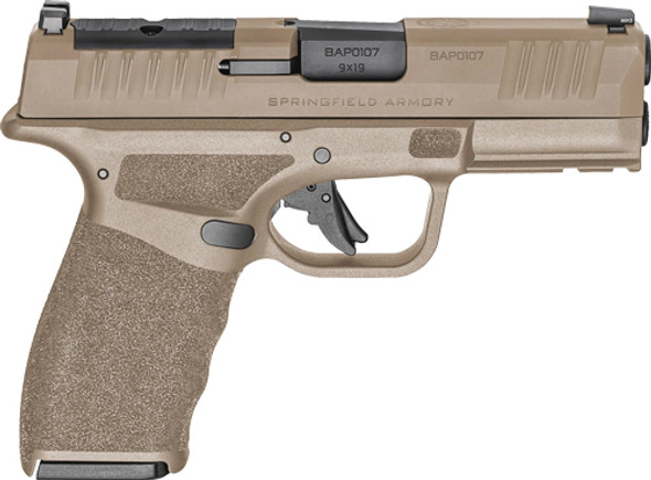 3.7" OPTICS READY 15/17RD FDESPRINGFIELD HELLCAT PRO 9MM 