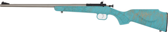SYNTHETIC/GOLD WEB STAINLESSCRICKETT RIFLE G2 22LR BLUE 
