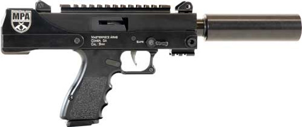 4.5" THREADED BLACK 17RDMPA DEFENDER 9MM SIDE-COCKER 