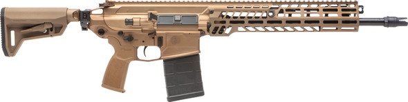 TELE STOCK 16" 20RD COYOTESIG MCX SPEAR 7.62X51 NATO 