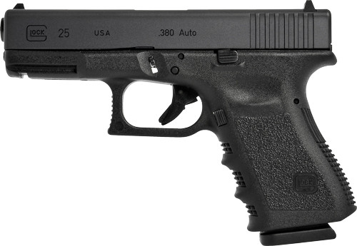 BLACK USA MFGGLOCK 25 380ACP FS 15-SHOT 