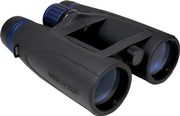 ED GLASS OPEN FRAME BLACKLUCID OPTICS 10X42 BINOCULARS 
