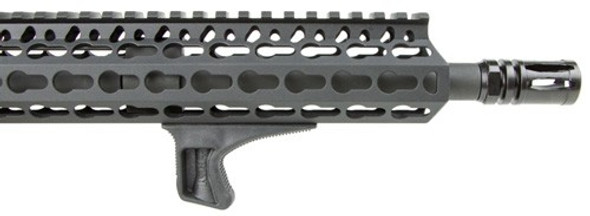 FITS KEYMOD RAILSBCM ANGLED GRIP BLACK 