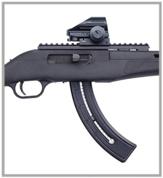 22LR 25RD BLACK SYNTHETICMOSSBERG BLAZE HNTG MAGAZINE 