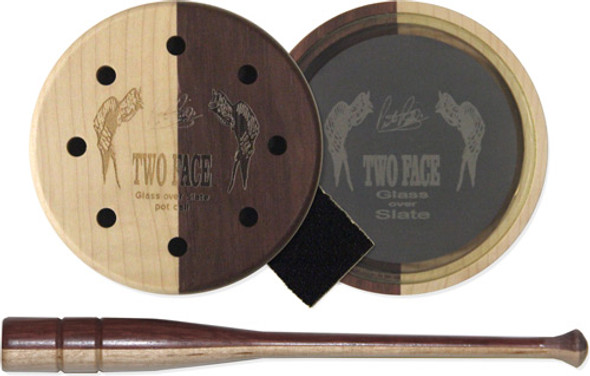 GLASS POT TURKEY CALLPITTMAN GAME CALLS TWO FACE 