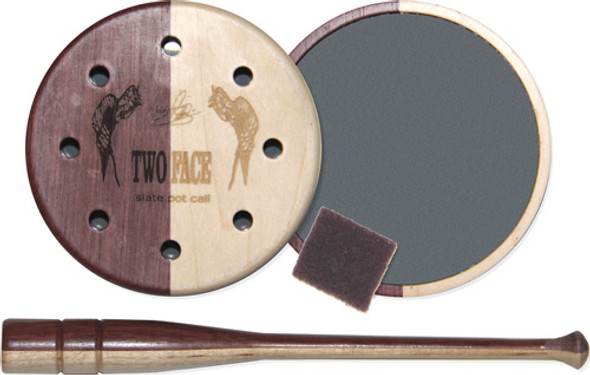 SLATE POT TURKEY CALLPITTMAN GAME CALLS TWO FACE 